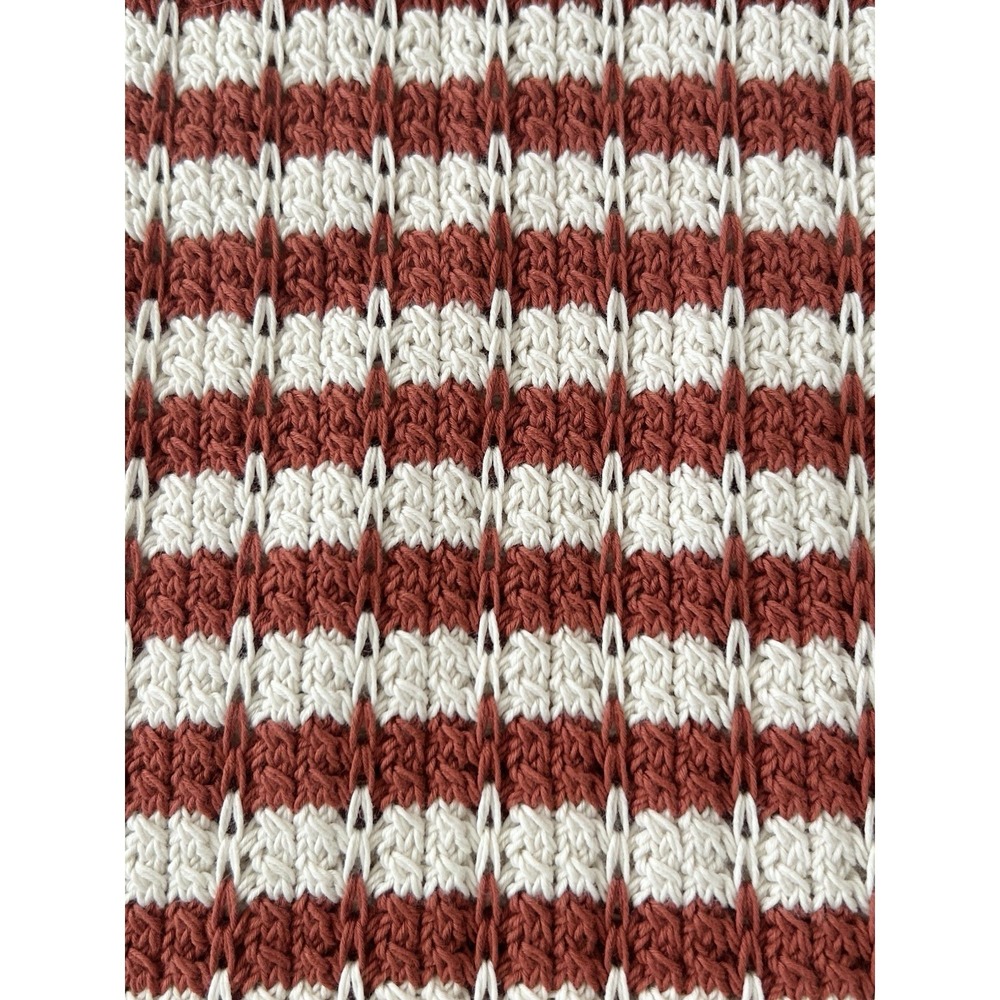 Faherty Seacoast Crochet Sleeveless Dress Sorrento Sand Women's Medium Boho-Chic - Picture 10 of 13